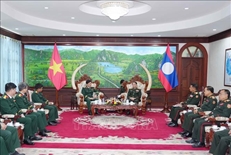 ສືບຕໍ່ຍູ້ແຮງວຽກງານໂຄສະນາລະຫວ່າງກອງທັບສອງປະເທດ ຫວຽດນາມ-ລາວ